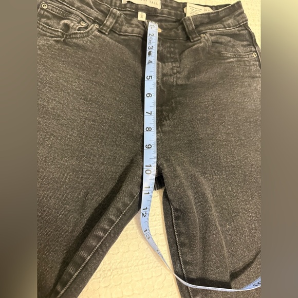 Elegant Black Straight Leg Women's Jeans - Picture 9 of 11